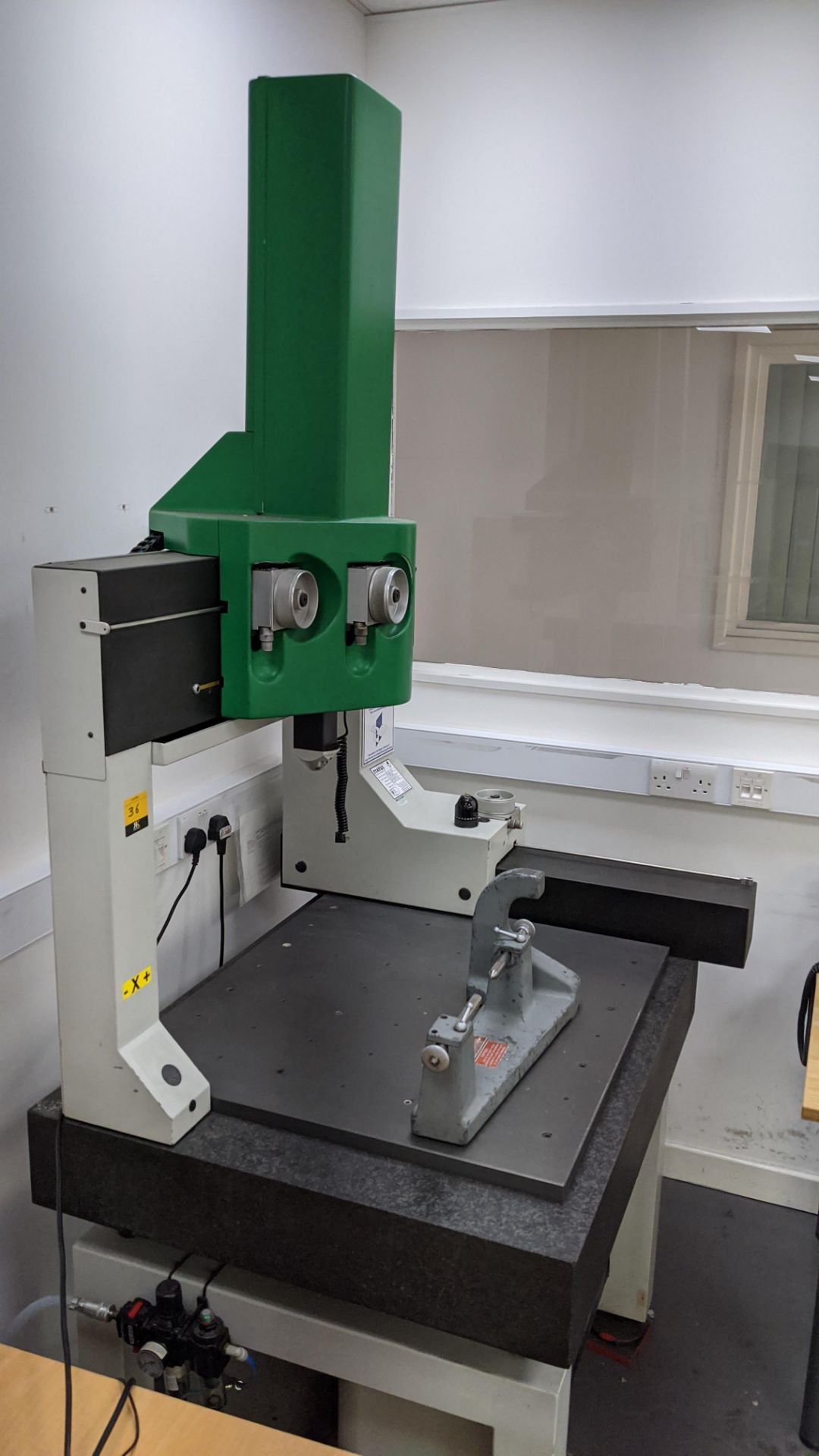 Coord 3 CMM on table measuring approx. 900mm x 780mm, including plate & bench centre as pictured. We - Image 11 of 12