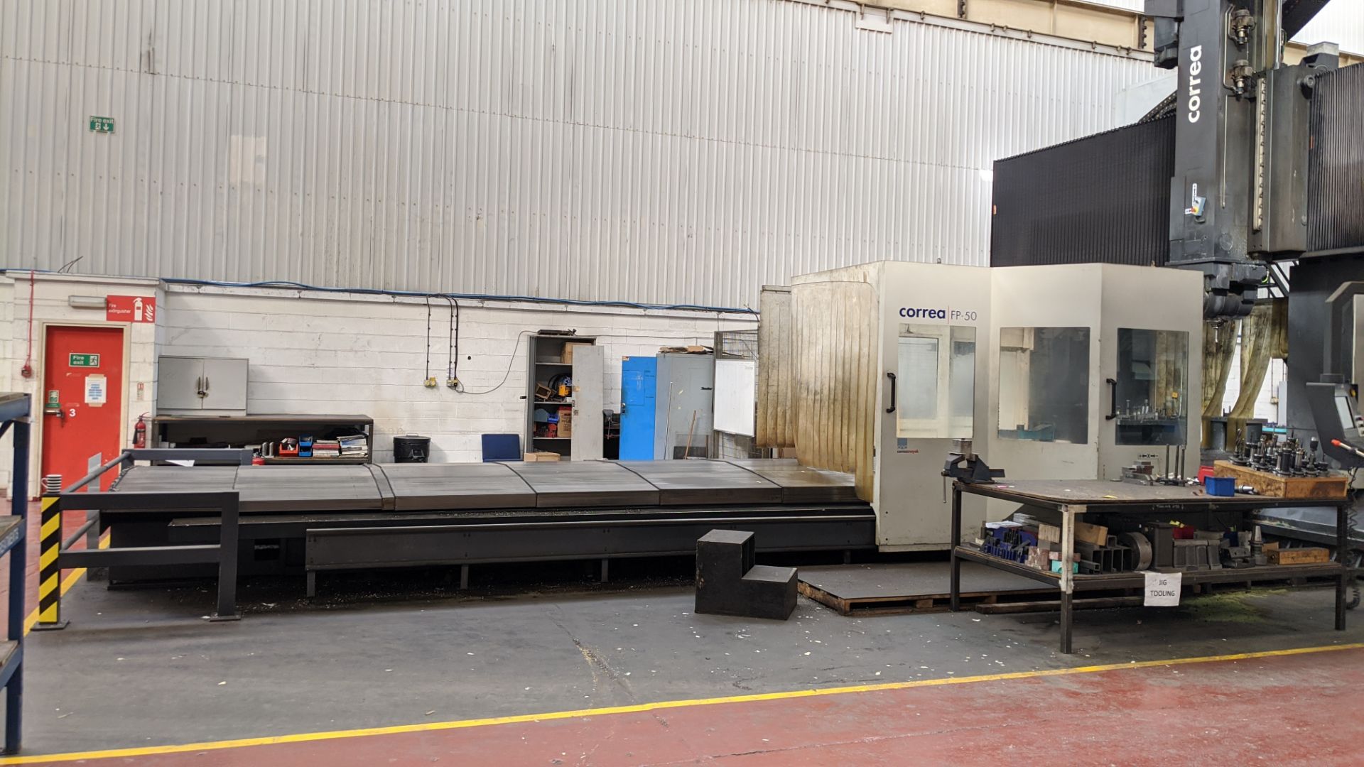 2010 Correa model FP-50/80 bridge milling machine, serial no. 892215. Total machine weight 93 tonne. - Image 3 of 49