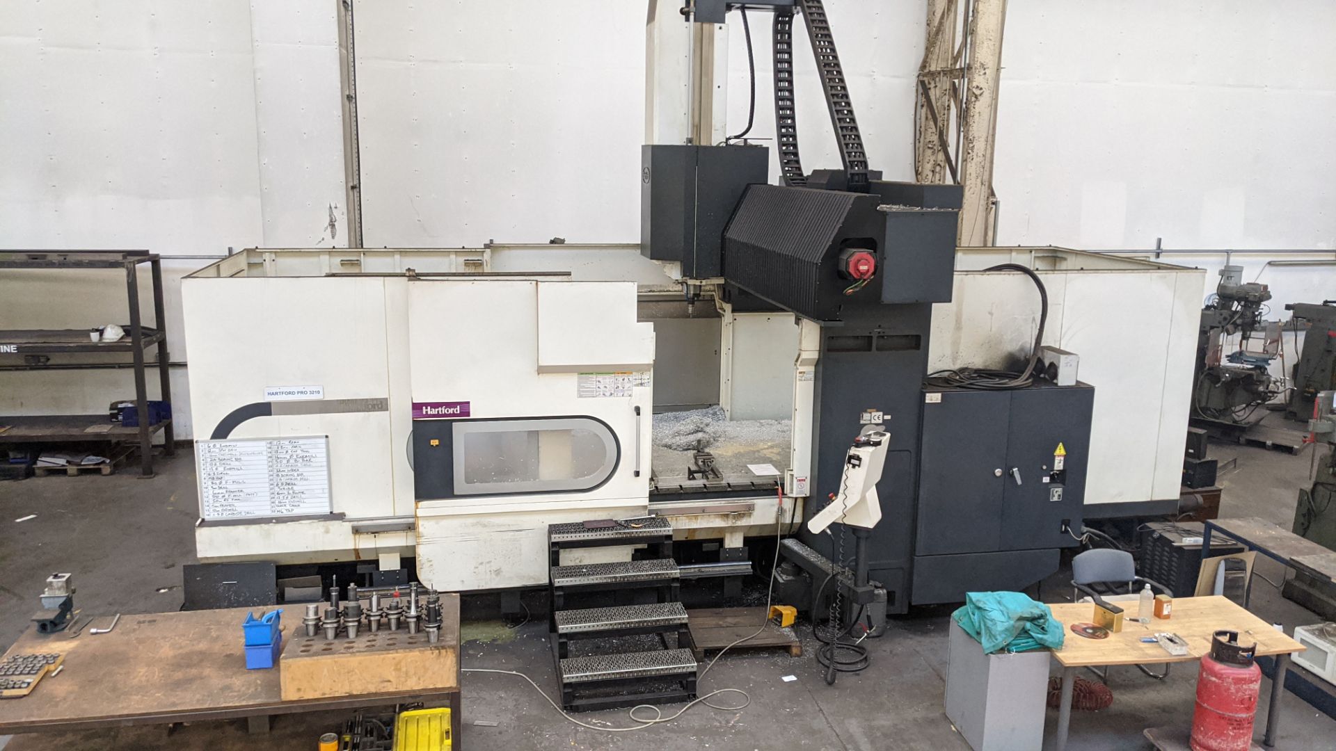 2011 (December) Hartford Pro-3210 machining centre, serial no. 016967. This lot includes the - Image 6 of 36