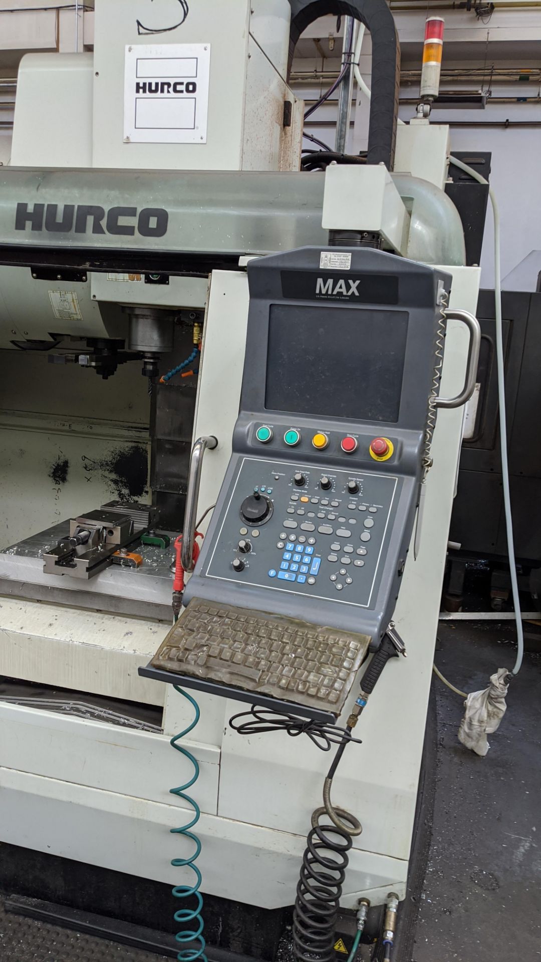 2011 Hurco VM10 CNC machining centre, serial no. H-V1E0580. Incorporates Max swing-out controller. - Image 3 of 20