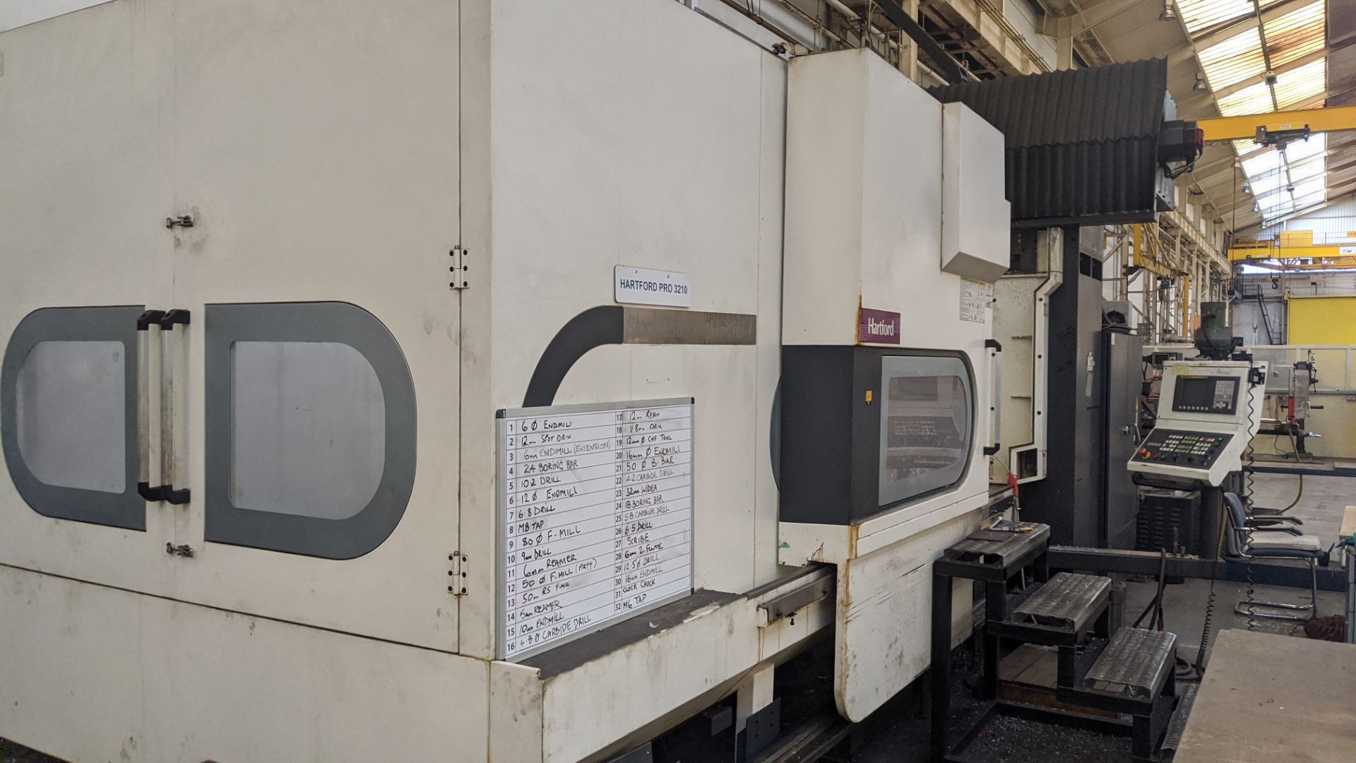 2011 (December) Hartford Pro-3210 machining centre, serial no. 016967. This lot includes the - Image 19 of 36