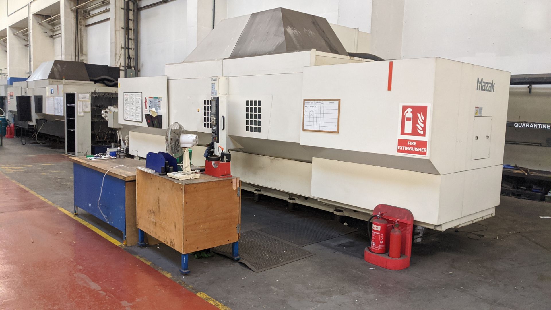 2008 Mazak Vortex 815/120-ii 5-axis CNC machining centre, serial no. 210091, including the - Image 12 of 50