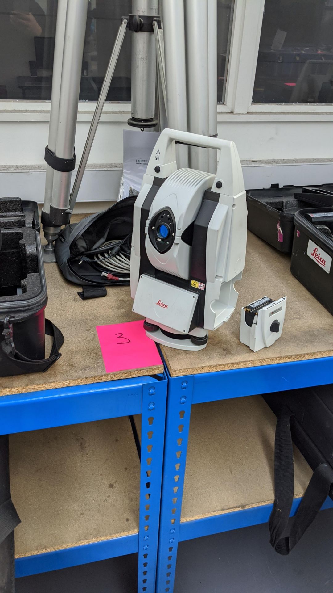 Leica Absolute laser tracker, model AT402, serial no. 392314. Next calibration date due on 12.06.20. - Image 6 of 17