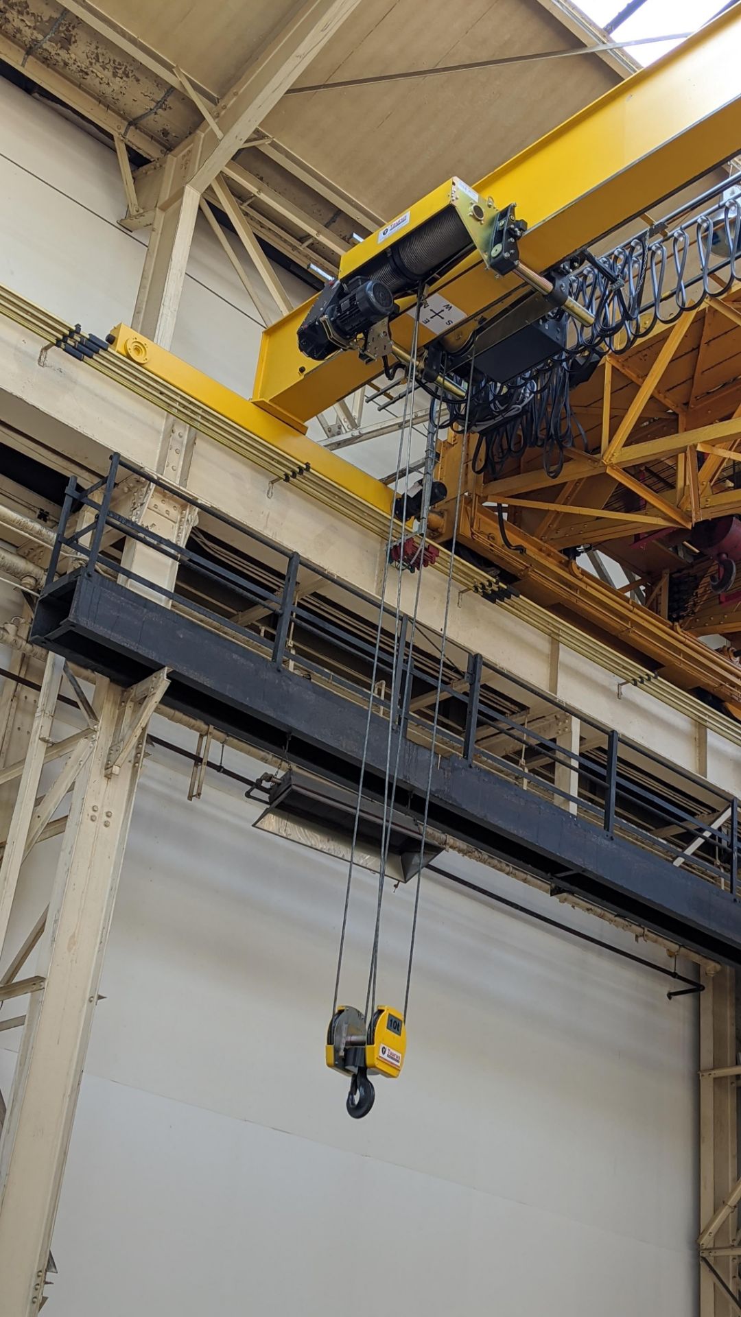 4 off 10ton capacity overhead cranes. - Image 39 of 40