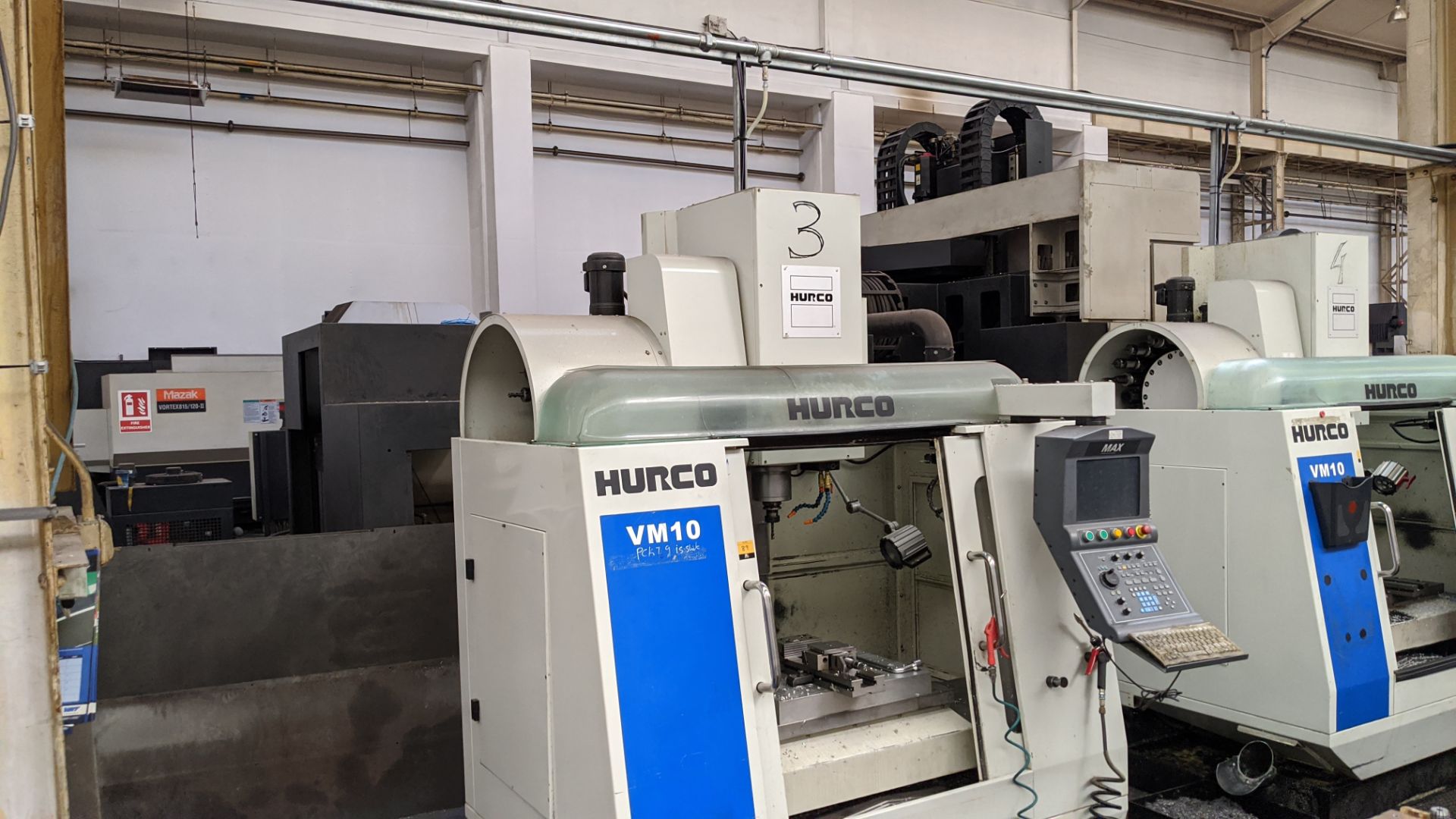 2011 Hurco VM10 CNC machining centre, serial no. H-V1E0580. Incorporates Max swing-out controller. - Image 20 of 20