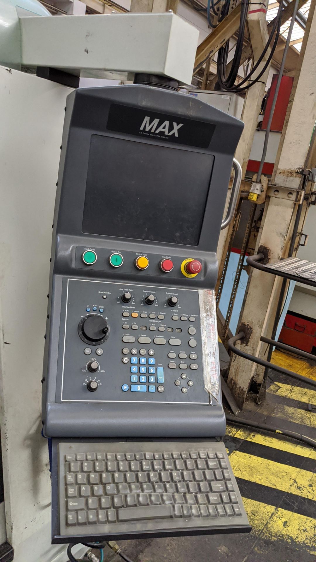 Hurco Controller 2011 Hurco VM10 CNC machining centre, serial no. H-V1E0576 ...
