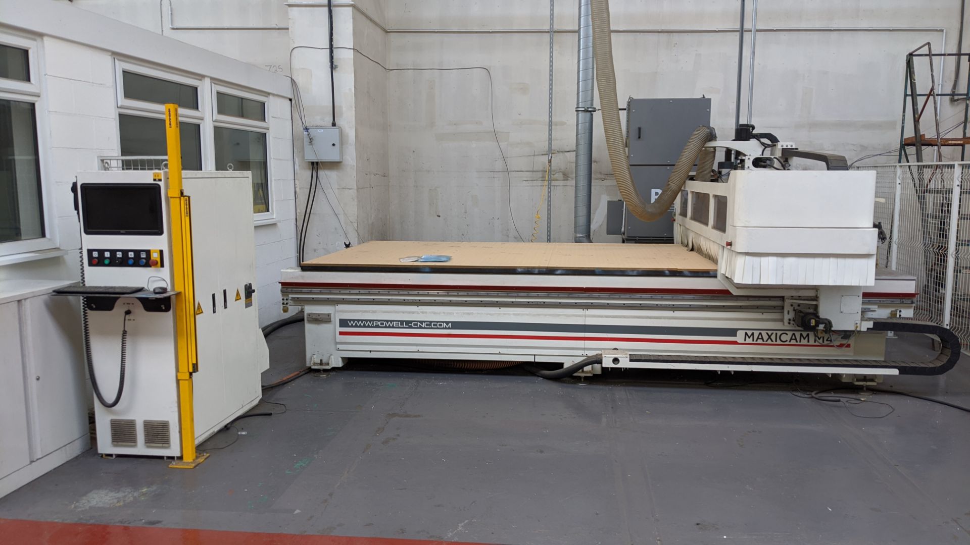 Powell CNC Maxicam M4 Maxi-M4 2040 Professional Series router including freestanding power cabinet - Image 3 of 40