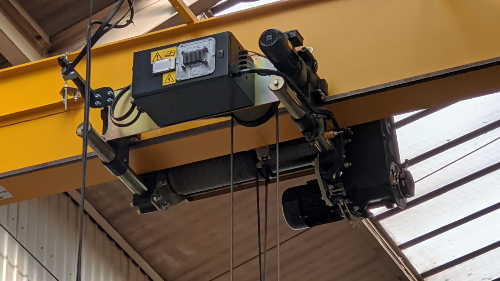 4 off 10ton capacity overhead cranes. - Image 6 of 40