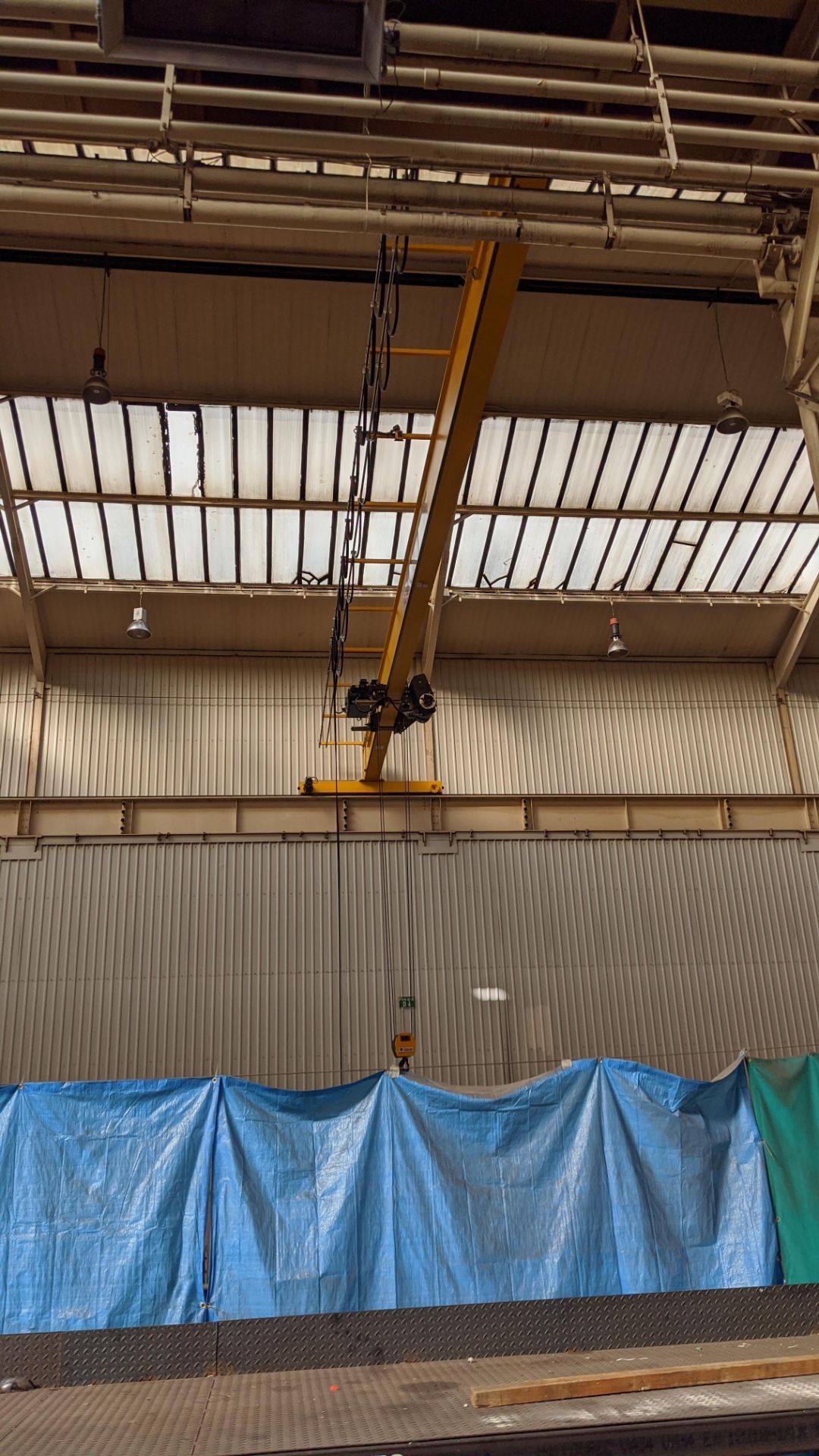 4 off 10ton capacity overhead cranes. - Image 23 of 40