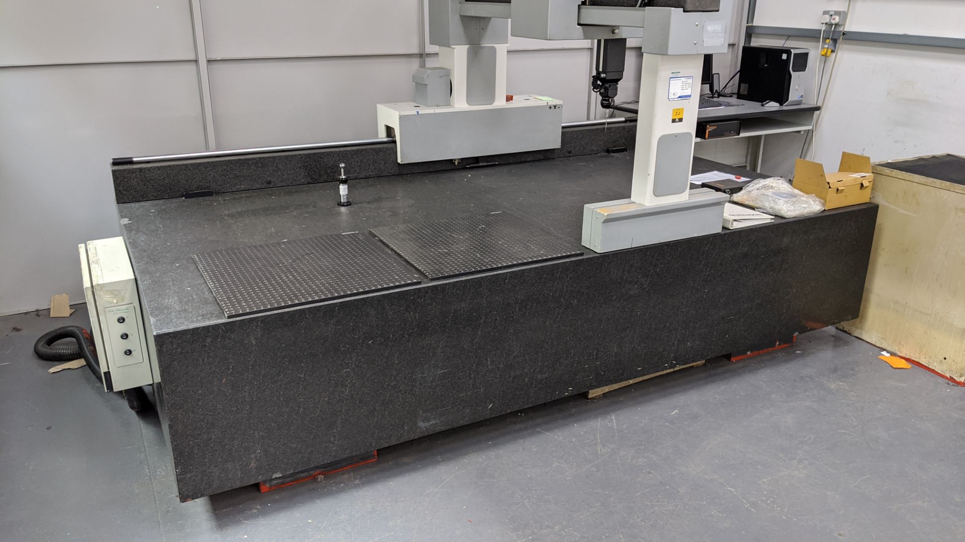 LK Microvector CMM model G80 with Renishaw model PH10T probe on granite table measuring approx. - Image 17 of 28
