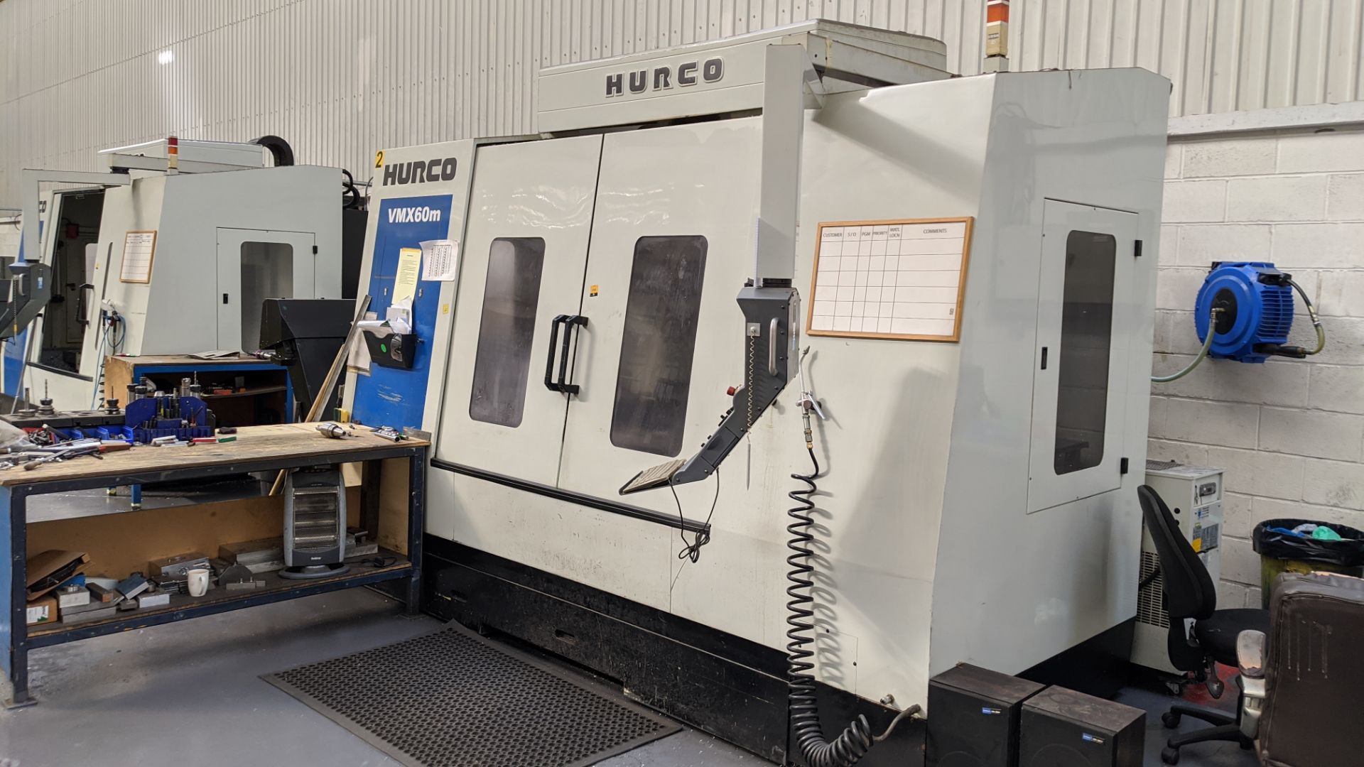 2010 Hurco VMX60m CNC machining centre with Max swing-out controls, serial no. H-S6041. Please - Image 25 of 28