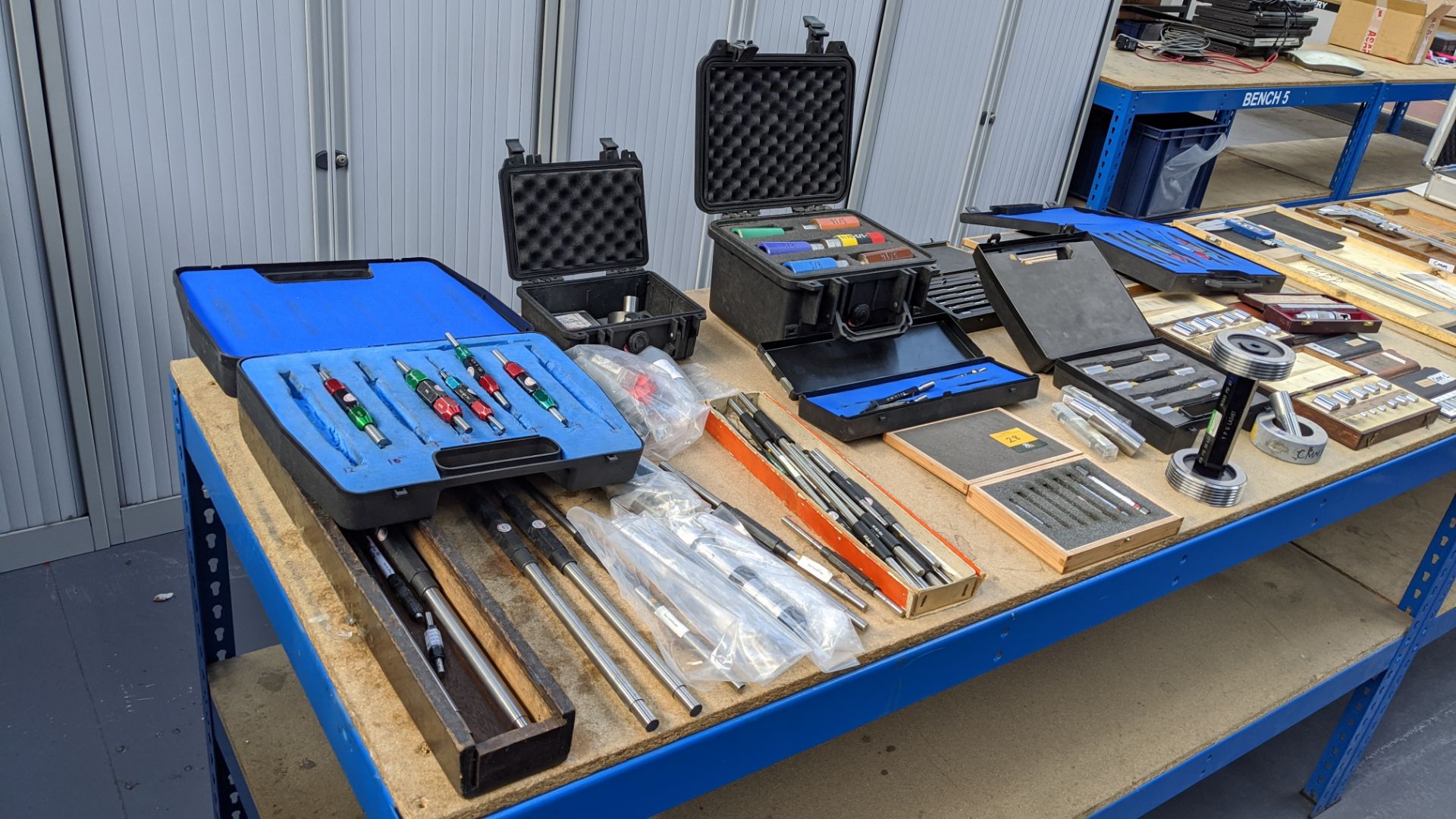 Contents of a table of assorted Metrology & other measuring related ancillaries - Image 2 of 11