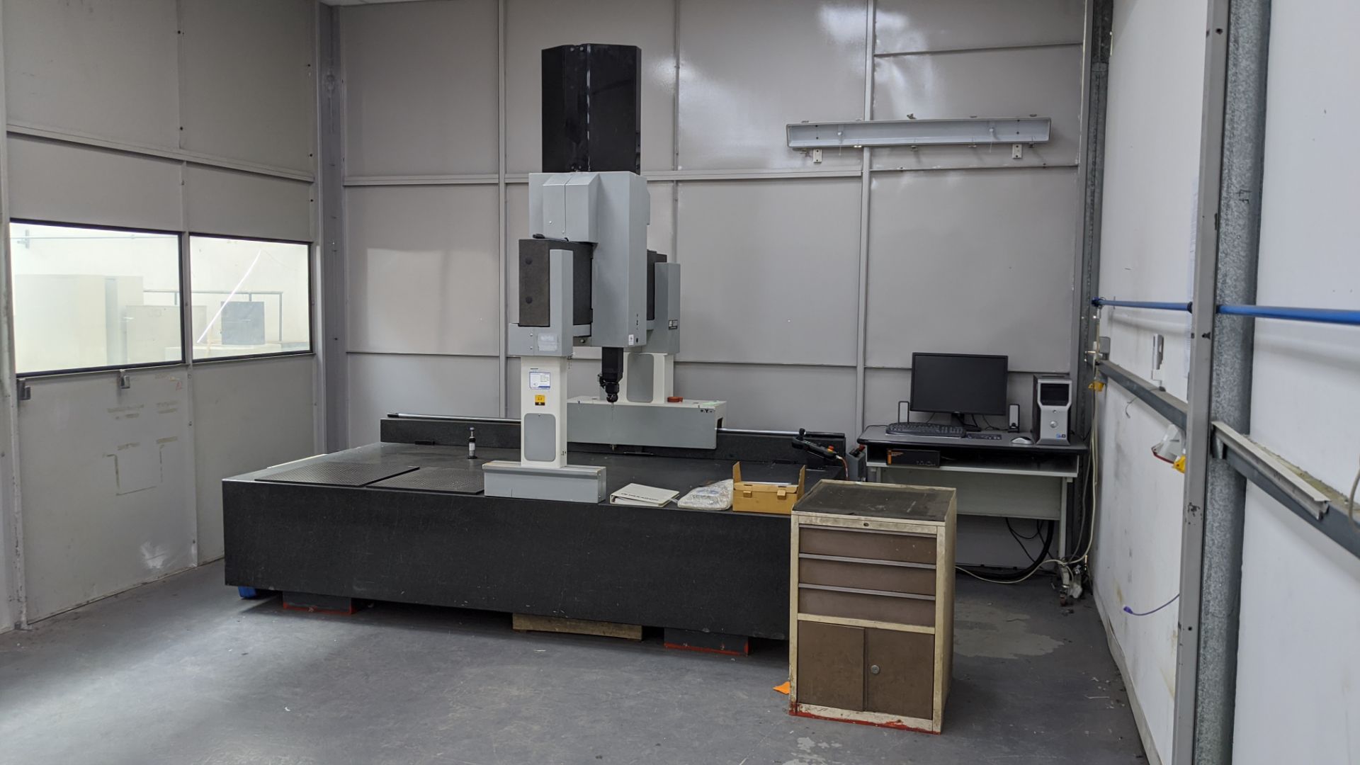 LK Microvector CMM model G80 with Renishaw model PH10T probe on granite table measuring approx. - Image 23 of 28