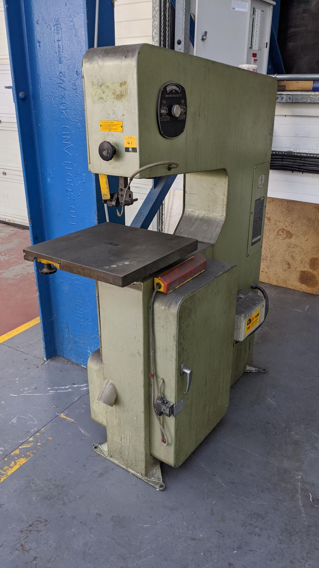 Startrite model 24-V-10 vertical band saw