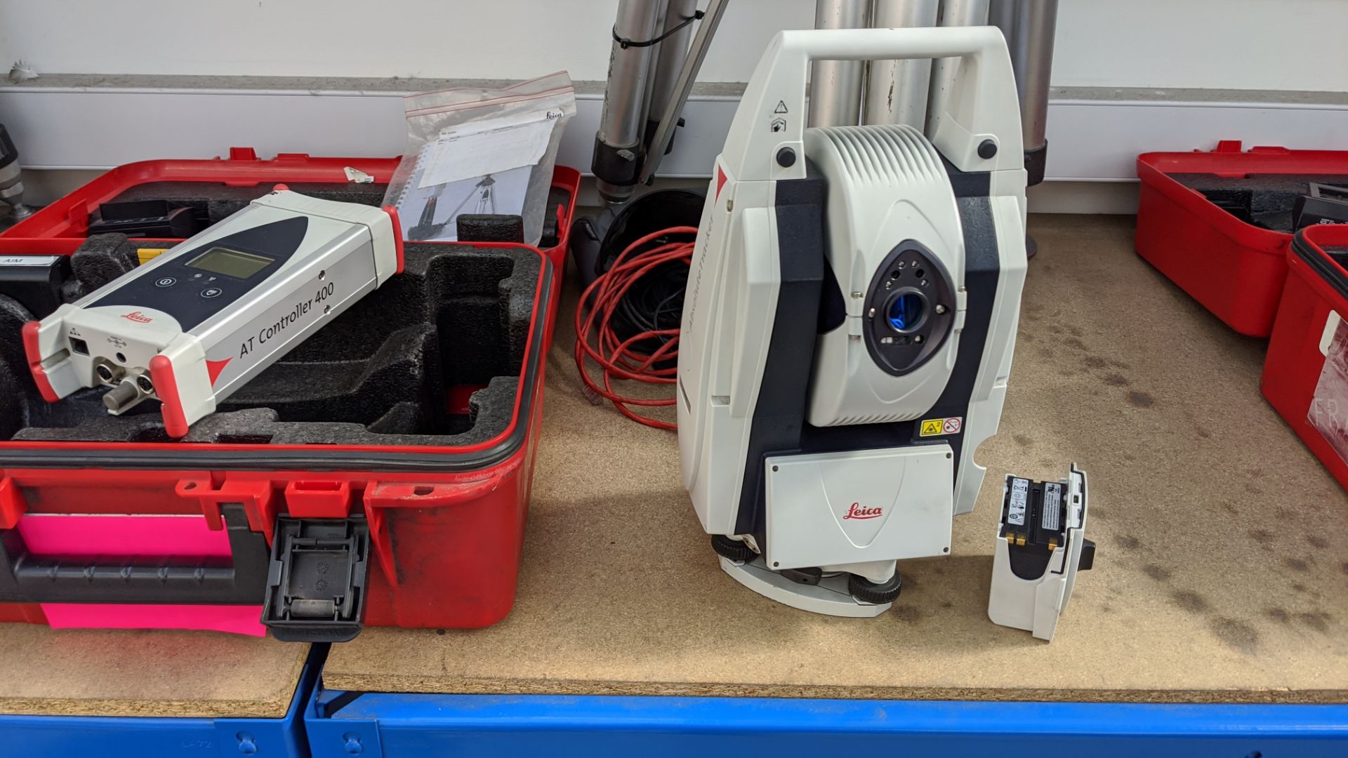 Leica Absolute laser tracker, model AT401, serial no. 39503. Next calibration date due on 01.11. - Image 5 of 21