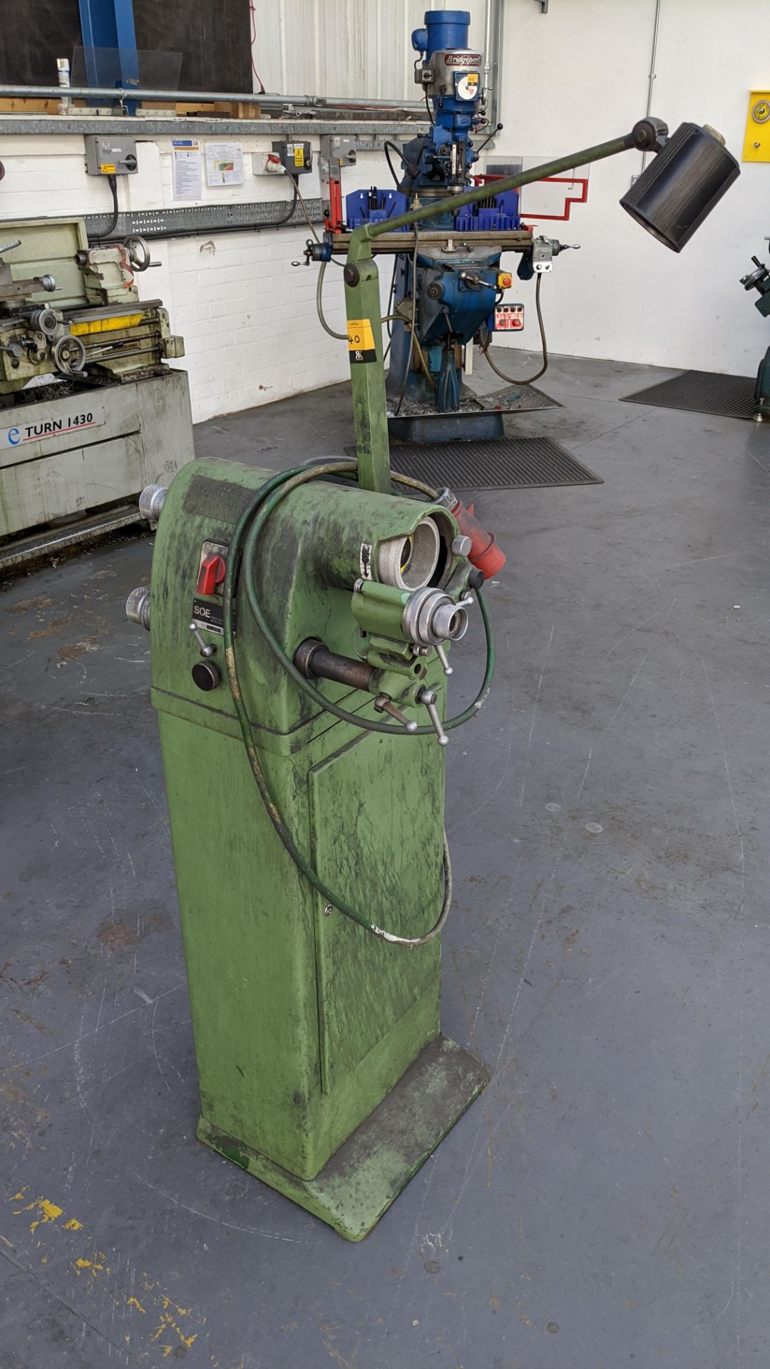 SOE Type KOD526/XF/S12 floorstanding grinder