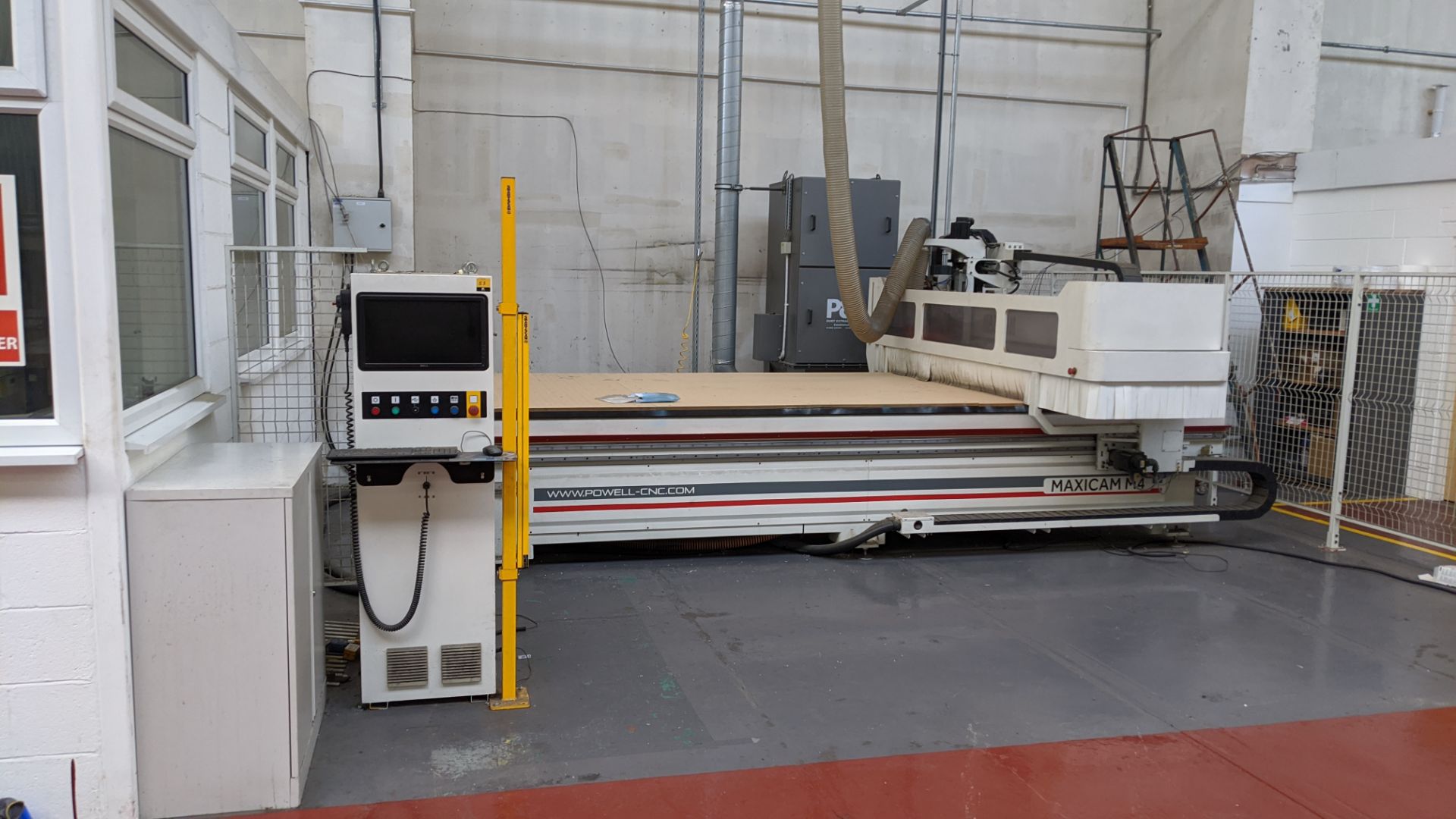 Powell CNC Maxicam M4 Maxi-M4 2040 Professional Series router including freestanding power cabinet - Image 8 of 40