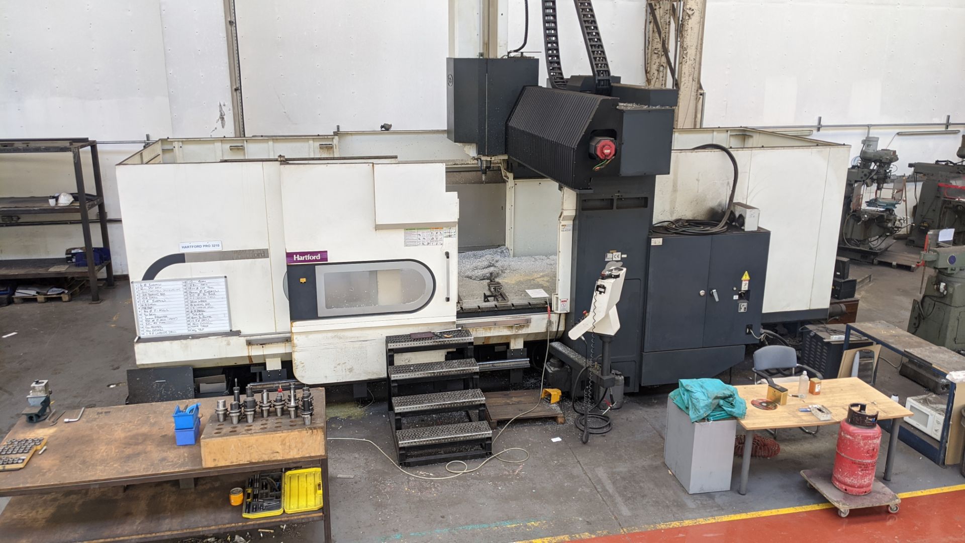 2011 (December) Hartford Pro-3210 machining centre, serial no. 016967. This lot includes the - Image 3 of 36