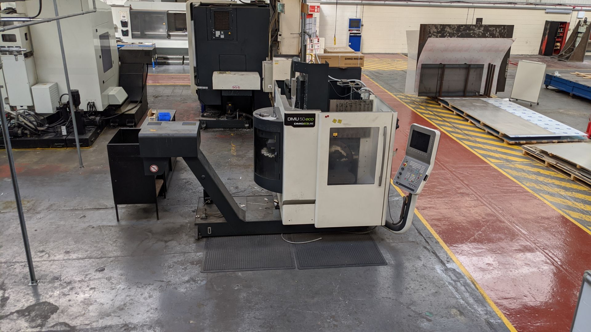 2012 DMG Gildemeister DMU 50 Ecoline Eco 5-axis milling machining centre with Siemens DMG control - Image 2 of 19