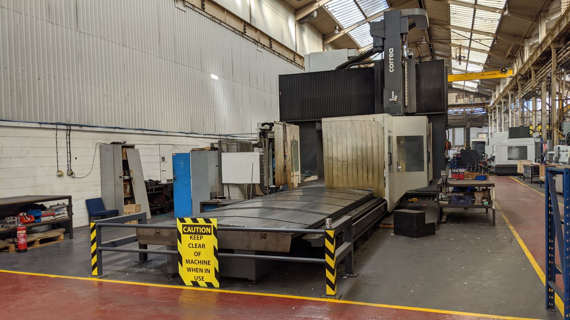 2010 Correa model FP-50/80 bridge milling machine, serial no. 892215. Total machine weight 93 tonne. - Image 47 of 49