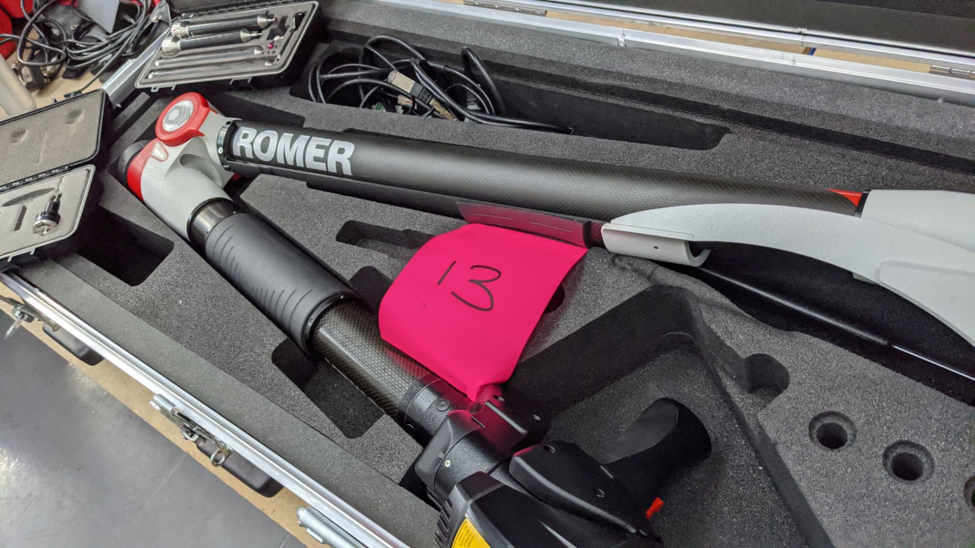 Romer articulated measuring arm, model RA-7525SI-2, serial no. 7525SI-1034-FA. Includes FP1 scanning - Image 8 of 14