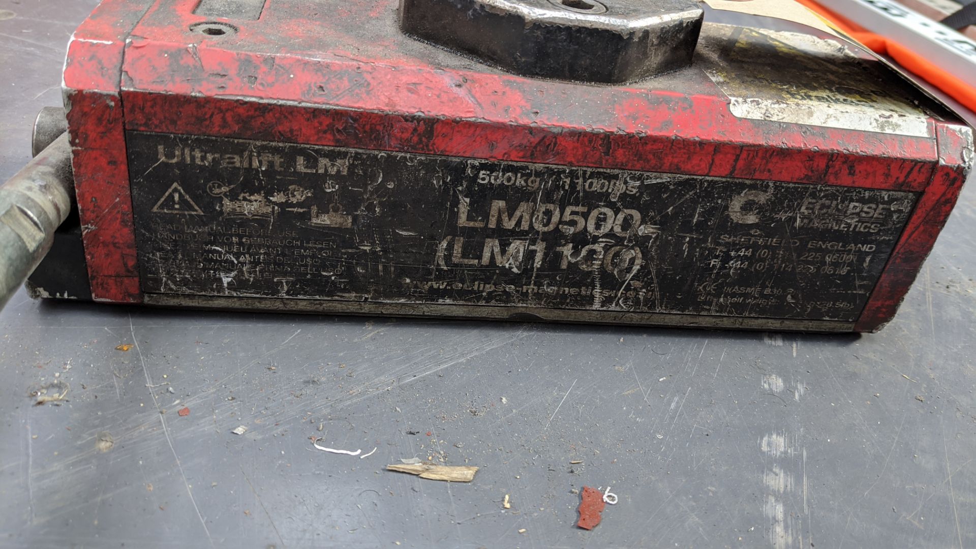 Eclipse Magnetics Ultralift LM LM0500 500kg capacity - Image 3 of 5