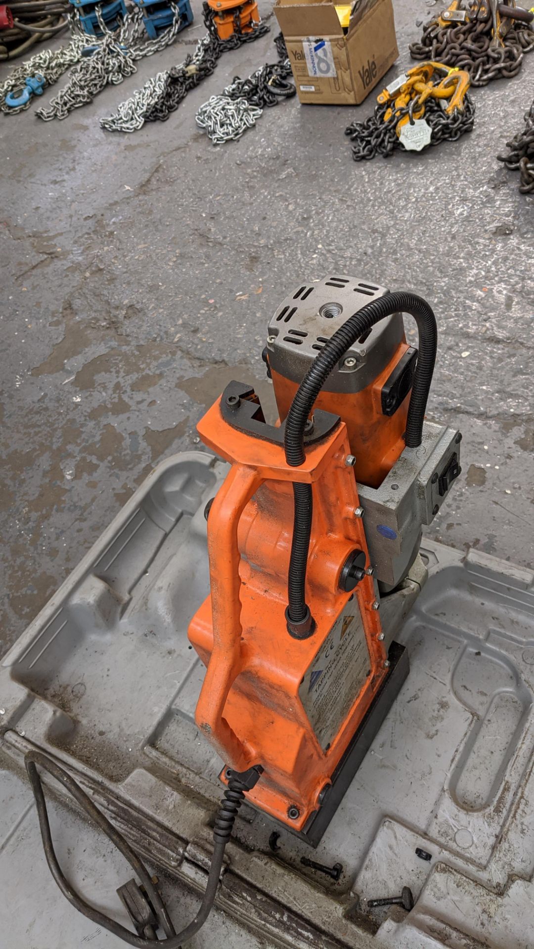 Magtap model MT30 magnetic drill system in case - Image 3 of 9