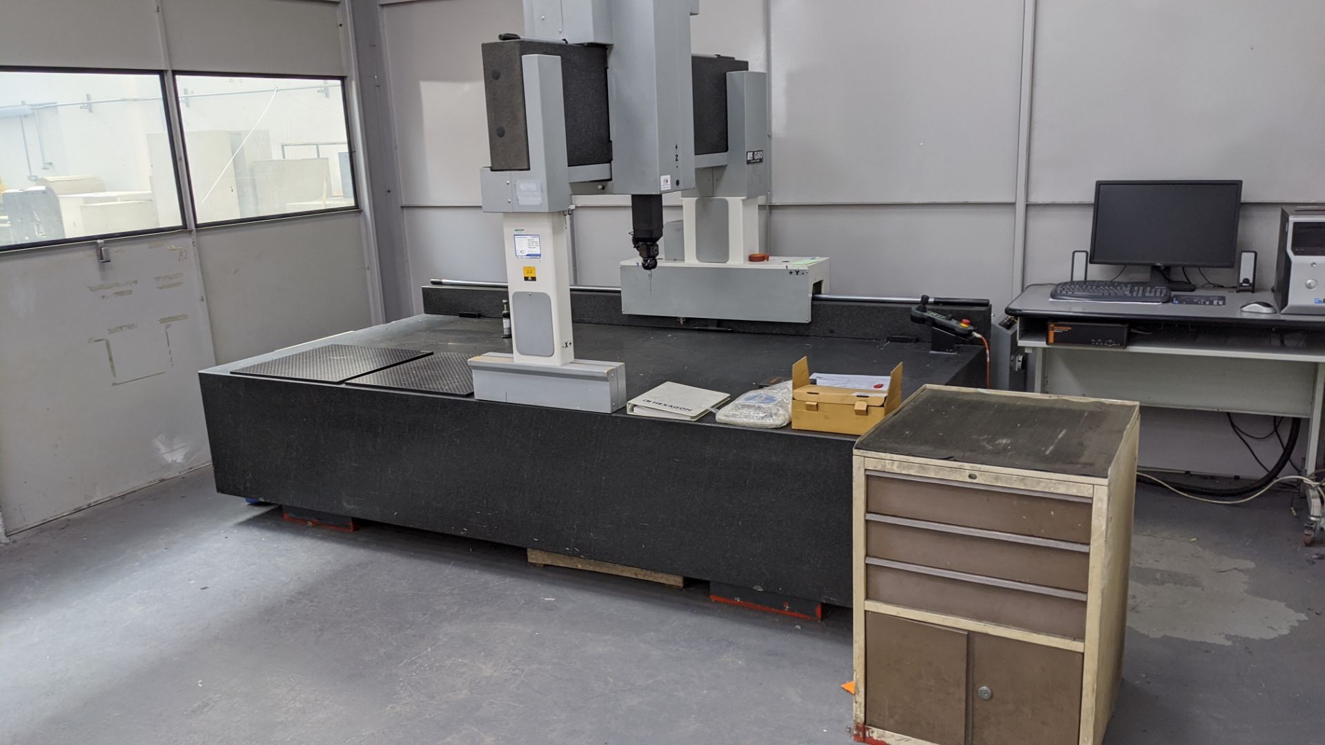LK Microvector CMM model G80 with Renishaw model PH10T probe on granite table measuring approx. - Image 21 of 28