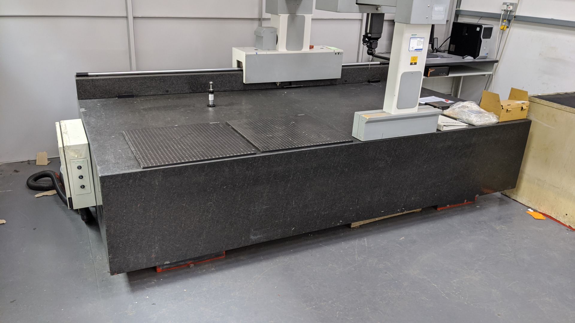 LK Microvector CMM model G80 with Renishaw model PH10T probe on granite table measuring approx. - Image 16 of 28