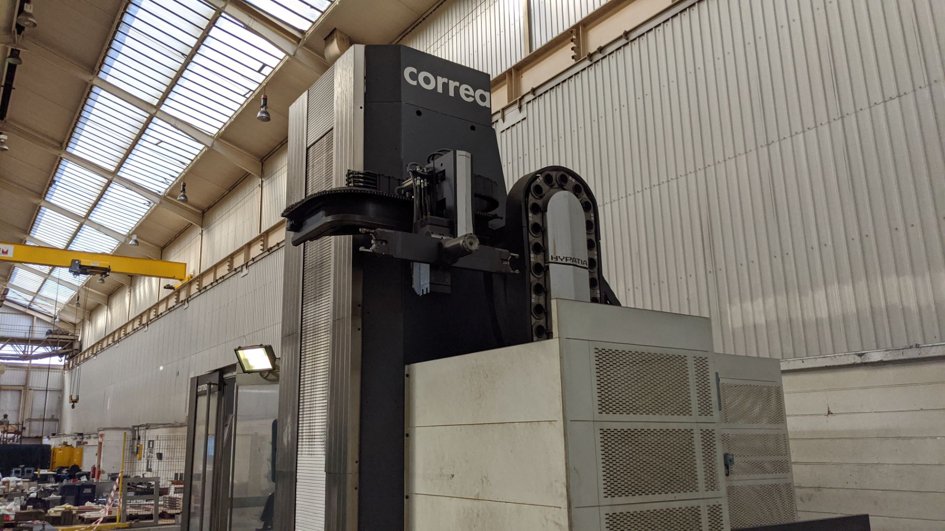 2011 Correa Axia moving column milling machine, serial no. 785075. Total machine weight 62 tonne. - Image 27 of 47