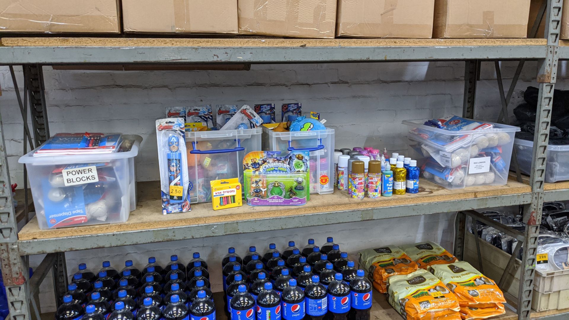 Quantity of cleaning products, food stuffs, toiletries, toys, novelties & general household items. - Image 34 of 51