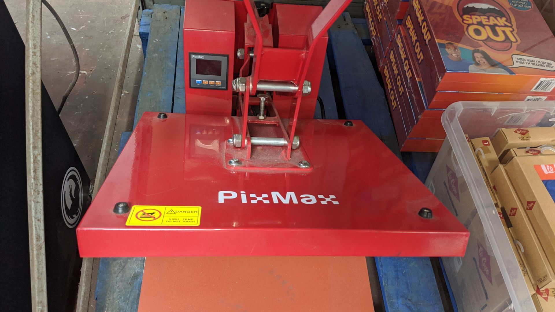 Pixmax heat transfer press. - Image 4 of 9