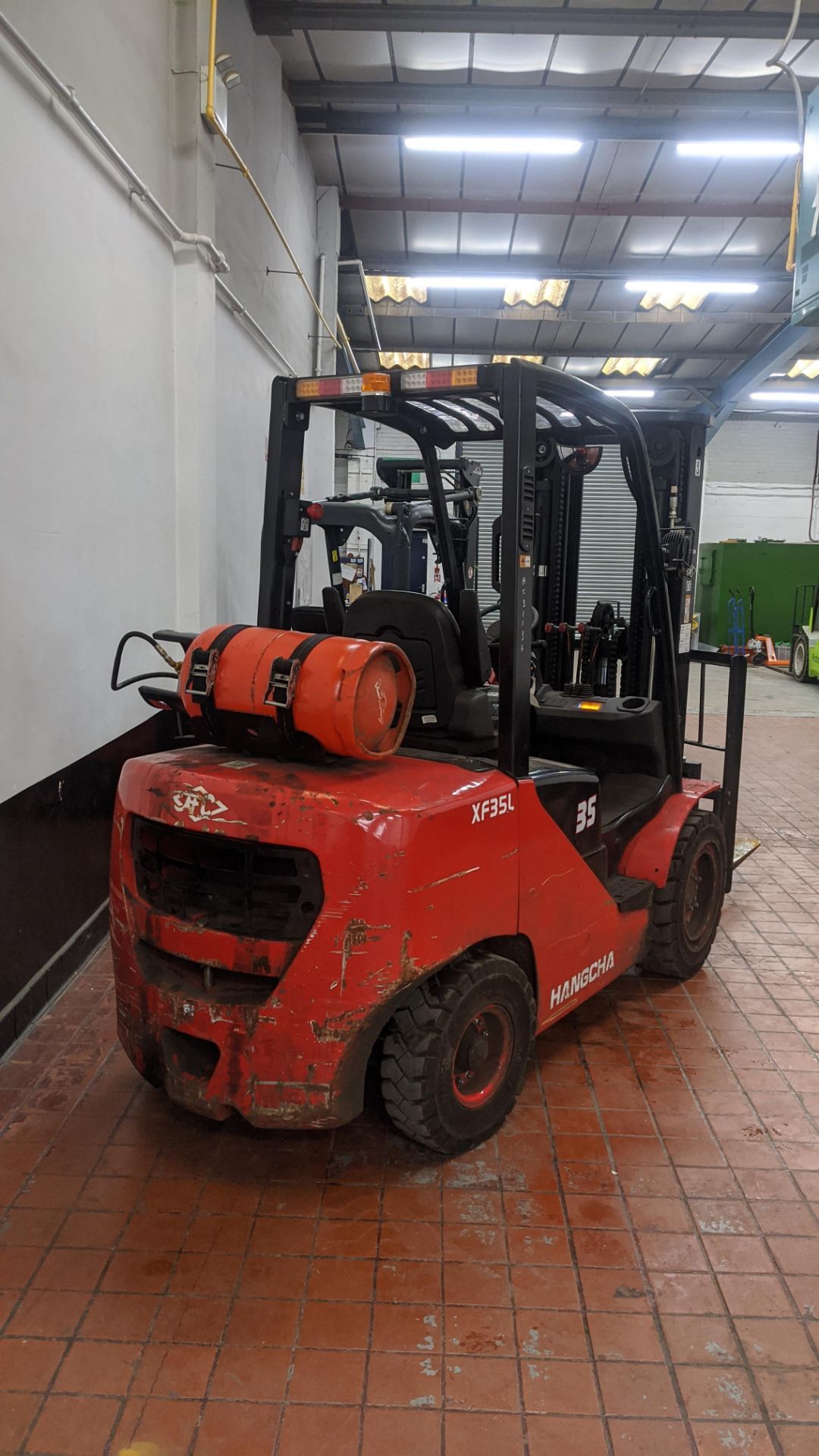 2017 Hangcha gas forklift truck model XF35L. - Bild 2 aus 17