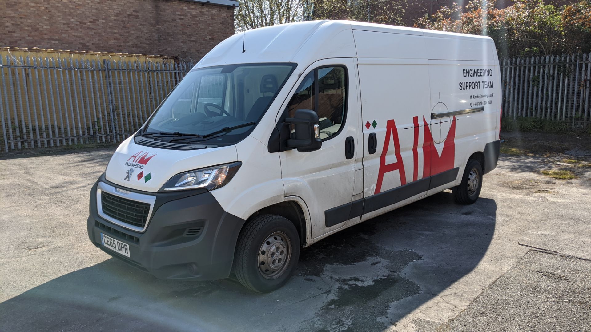 CE65 OPR Peugeot Boxer 335 Professional L3 panel van, 2198cc diesel engine. Colour: White. First - Image 5 of 26