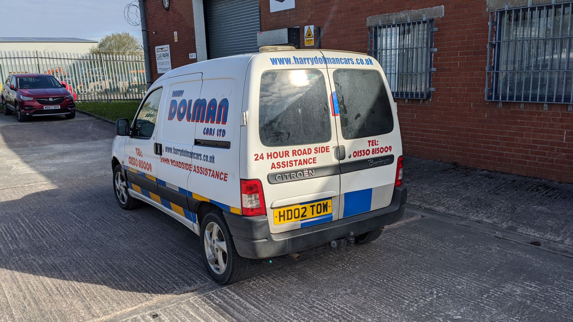 HD02 TOW Citroen Berlingo 600 HDI LX 92 car derived van, 1560cc diesel engine. Colour: White. - Image 5 of 21