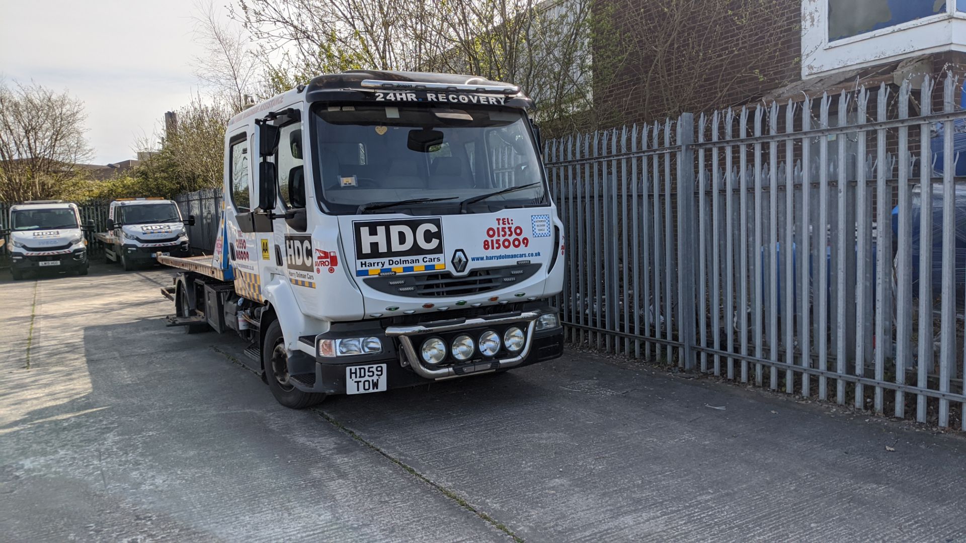 HD59 TOW Renault Trucks Midlum breakdown truck, 4764cc diesel engine. Colour: White. First - Image 4 of 46