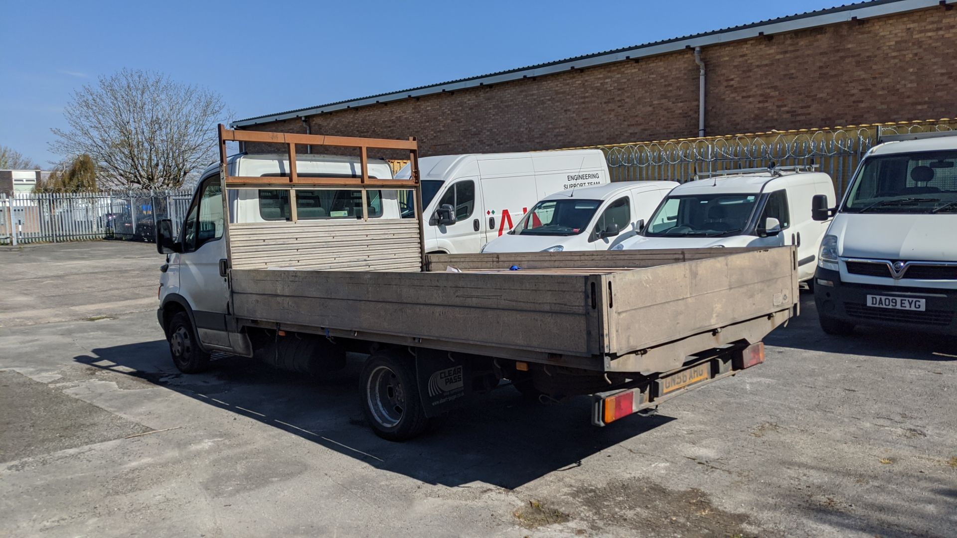 GN56 AHG Iveco Daily 35C12 MWB Dropside bed length 3.95m, 2300cc diesel engine. Colour: White. First - Image 5 of 18