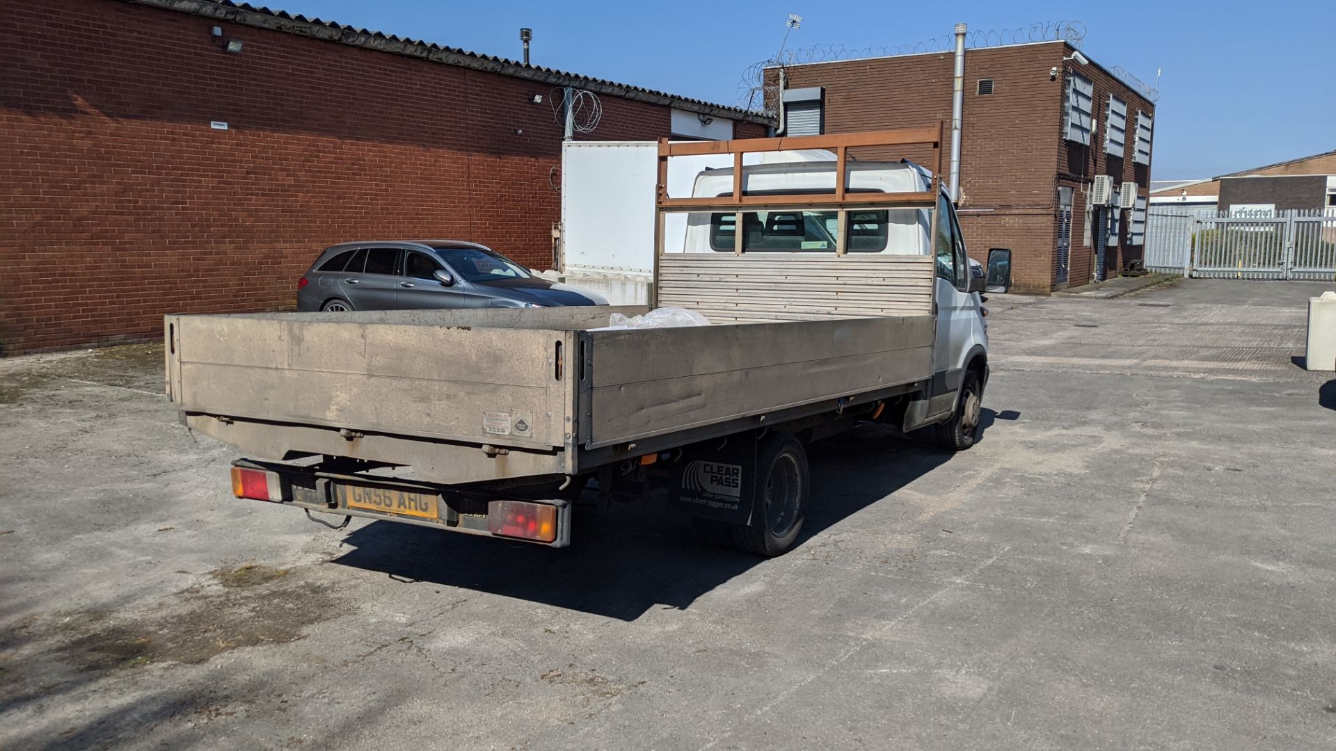 GN56 AHG Iveco Daily 35C12 MWB Dropside bed length 3.95m, 2300cc diesel engine. Colour: White. First - Image 7 of 18