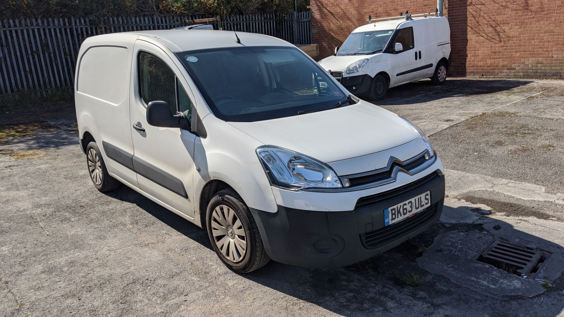 BK63 ULS Citroen Berlingo 625 Enterprise H panel van, 1560cc diesel engine. Colour: White. First - Image 2 of 23