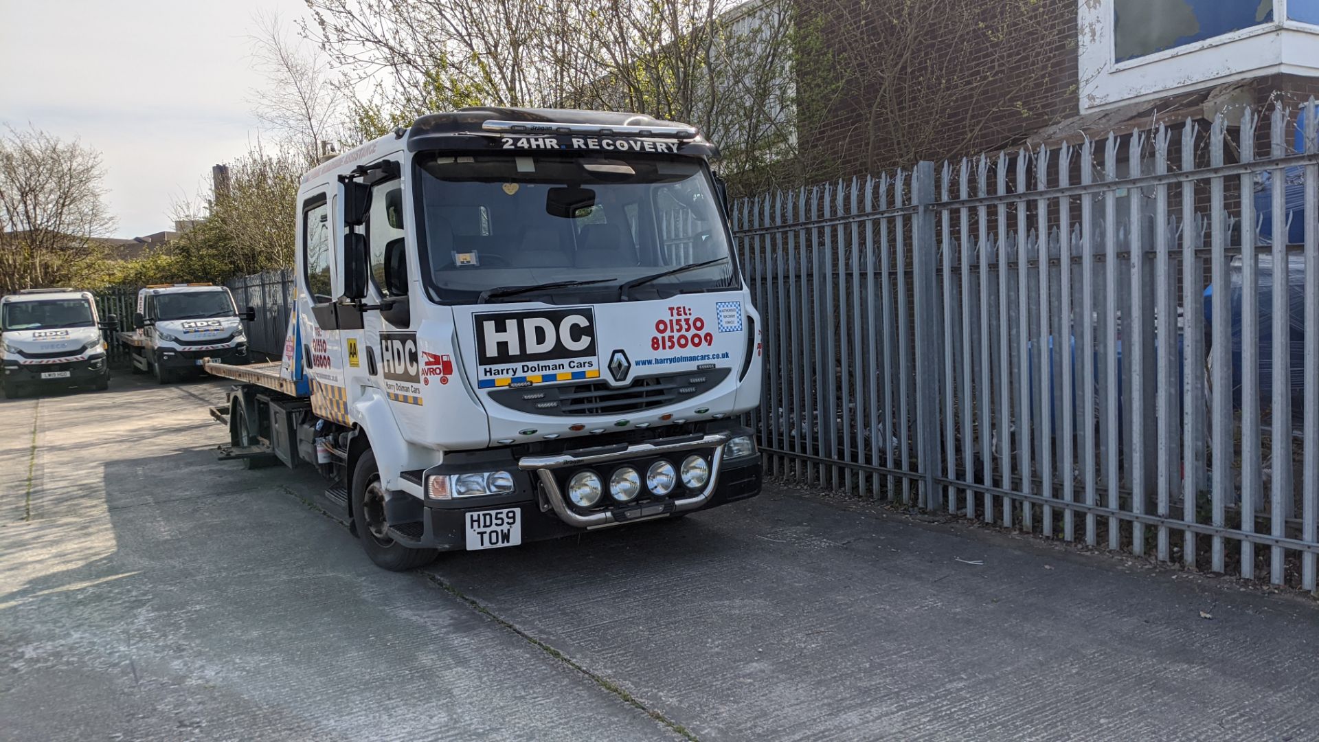 HD59 TOW Renault Trucks Midlum breakdown truck, 4764cc diesel engine. Colour: White. First - Image 3 of 46