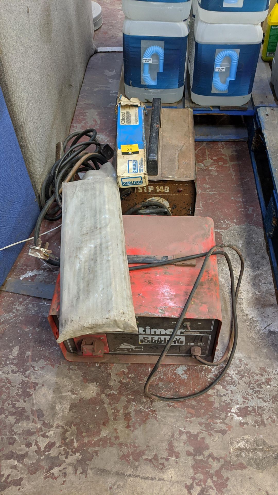 Pair of small assorted welders plus quantity of consumables. Lots 22 - 53 are all located inside our - Image 2 of 6