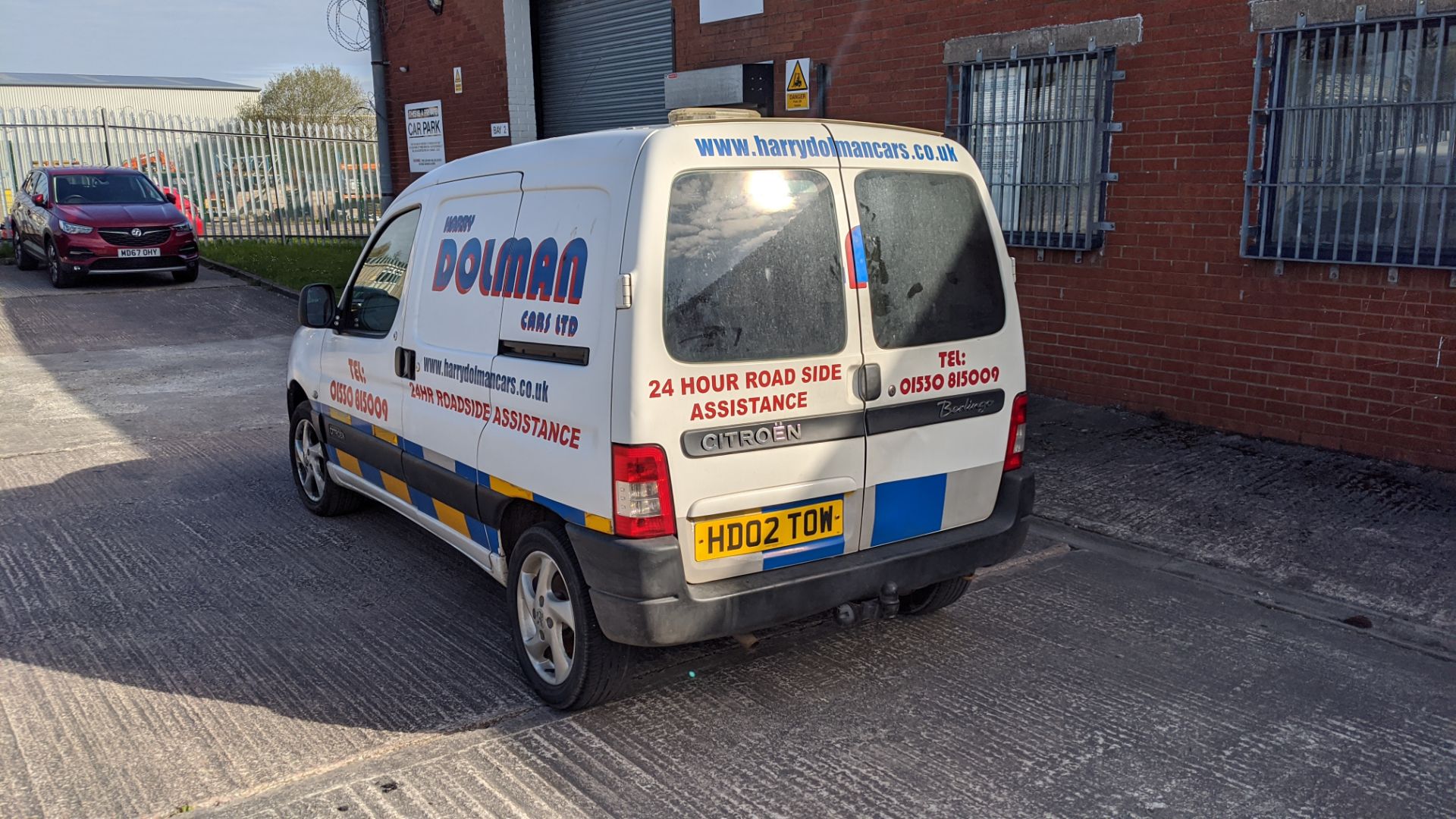 HD02 TOW Citroen Berlingo 600 HDI LX 92 car derived van, 1560cc diesel engine. Colour: White. - Image 6 of 21