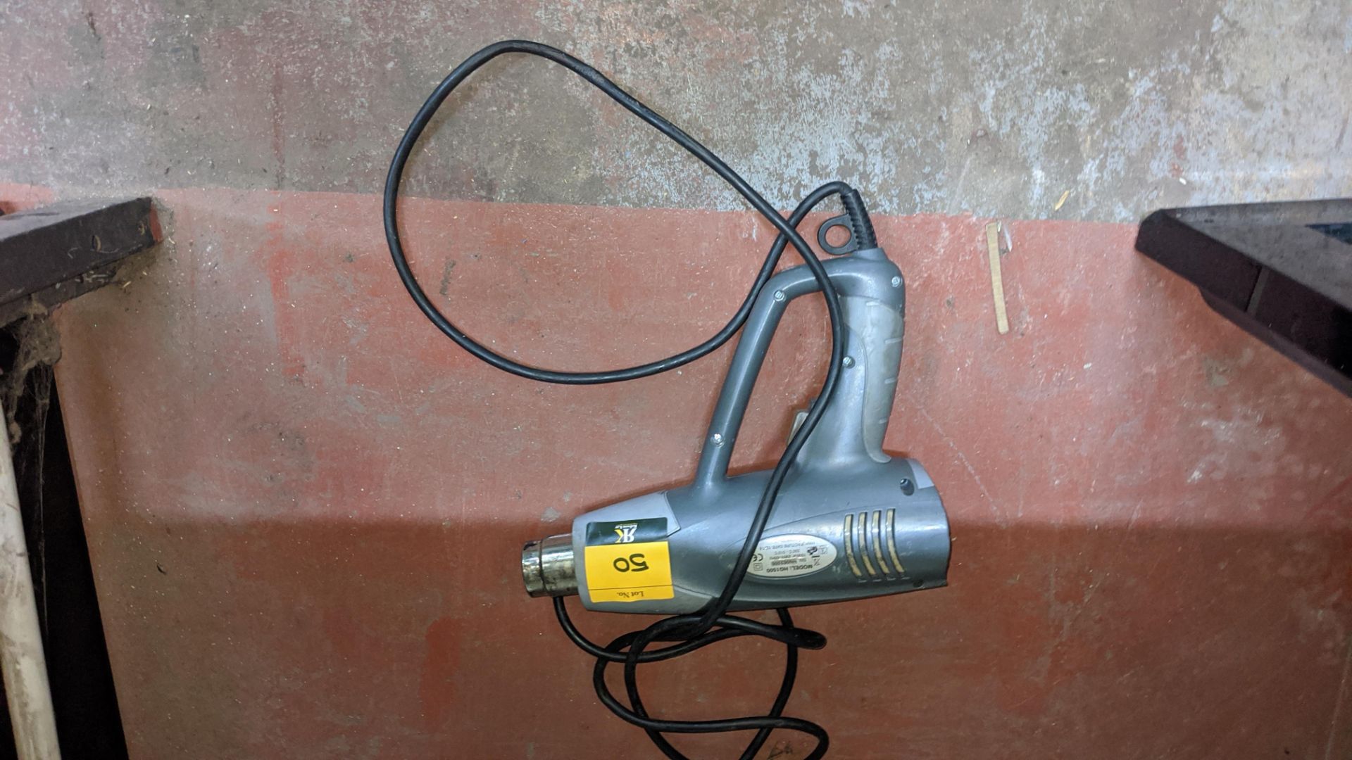 Hot air gun. IMPORTANT: This auction is strictly subject to a two day payment and collection - Image 4 of 5