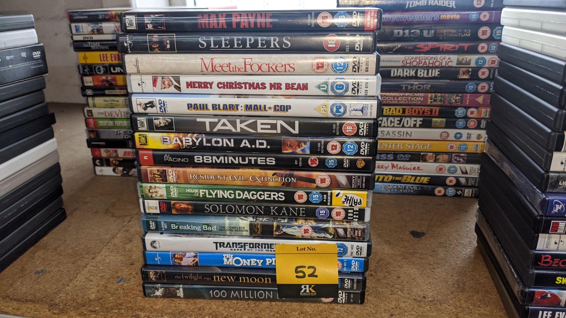 Approximately 65 off assorted DVDs. IMPORTANT: This auction is strictly subject to a two day payment - Image 3 of 6