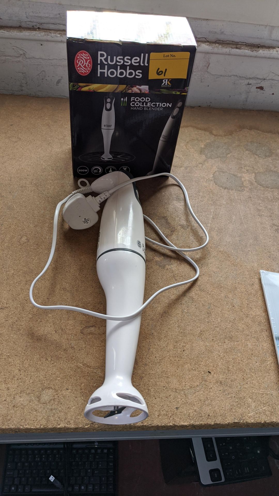 Russell Hobbs handheld stick blender including box. IMPORTANT: This auction is strictly subject to a - Image 2 of 3