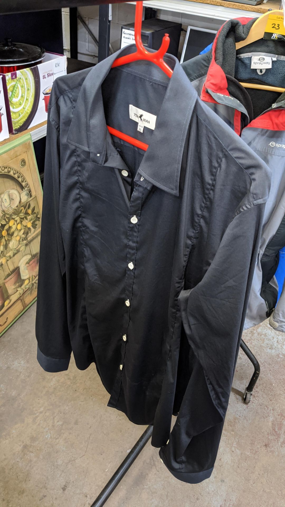 3 off men's short & long sleeve shirts by Dorsia & 7TH HVN, sizes XL & XXL. IMPORTANT: This - Image 6 of 6