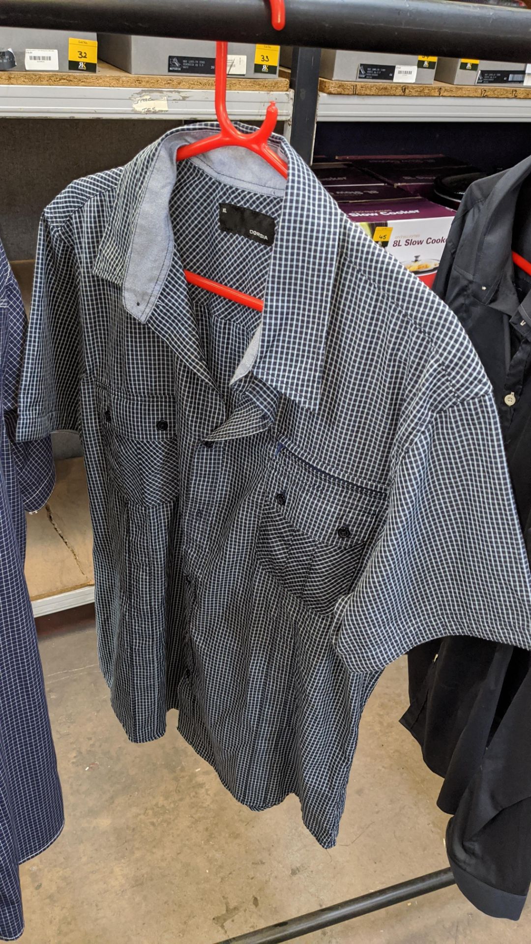 3 off men's short & long sleeve shirts by Dorsia & 7TH HVN, sizes XL & XXL. IMPORTANT: This - Image 5 of 6