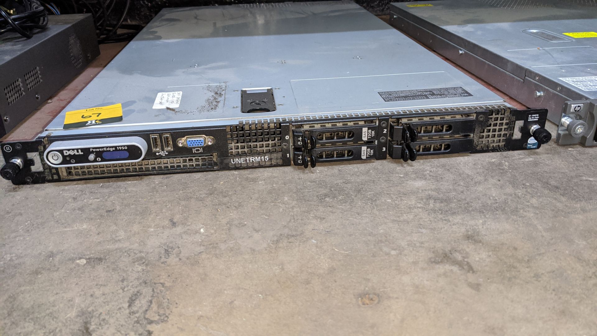 Dell PowerEdge 1950 rack mountable server. IMPORTANT: This auction is strictly subject to a two - Image 3 of 5