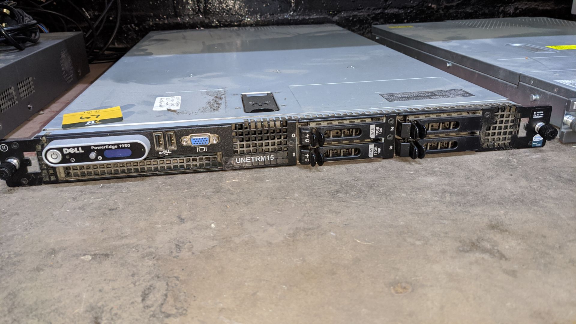 Dell PowerEdge 1950 rack mountable server. IMPORTANT: This auction is strictly subject to a two - Image 4 of 5