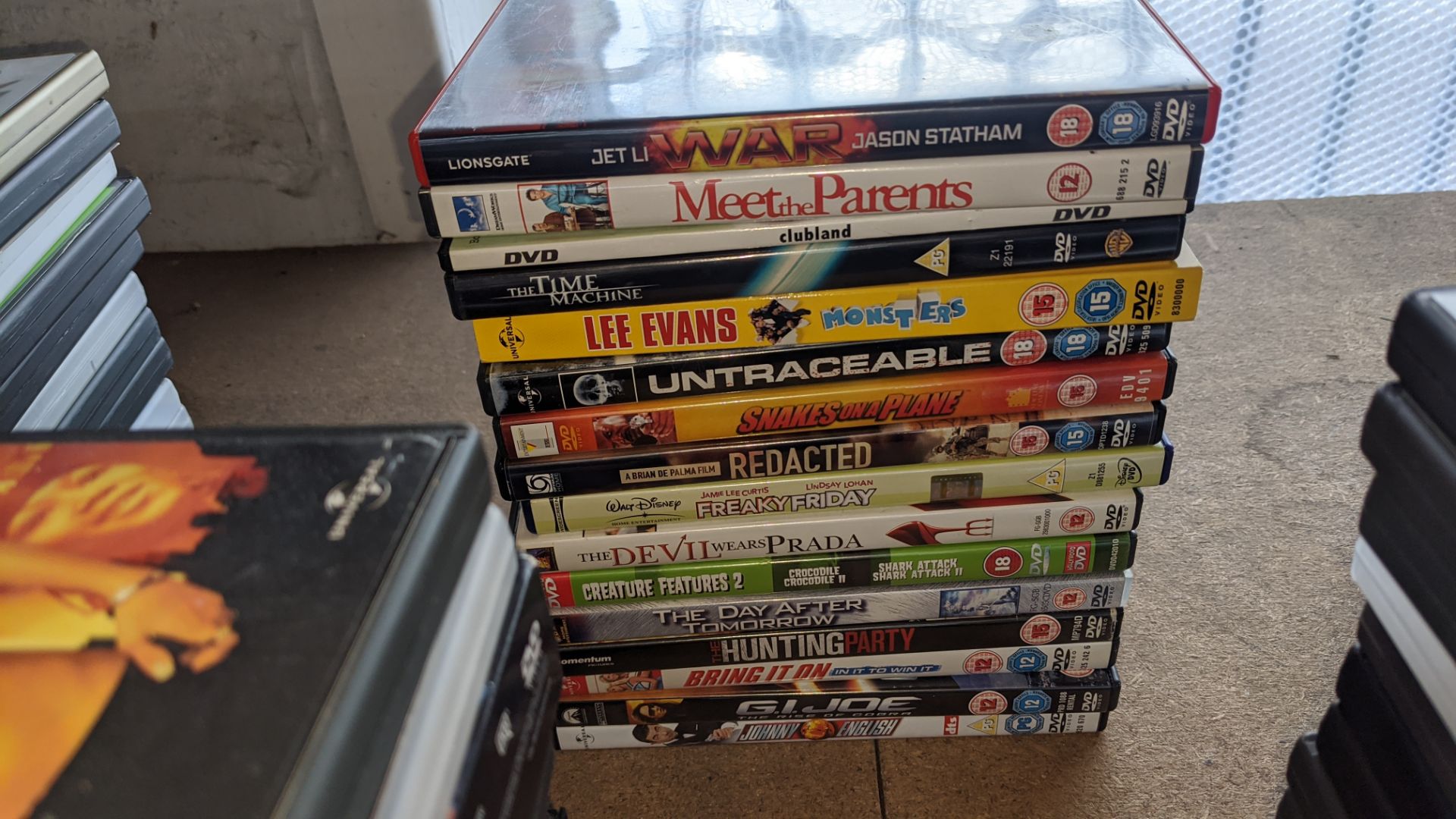 Approximately 62 off assorted DVDs. IMPORTANT: This auction is strictly subject to a two day payment - Image 6 of 6